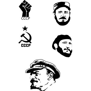 300x300 Free Vectors Communism Symbols Vectorfantasy