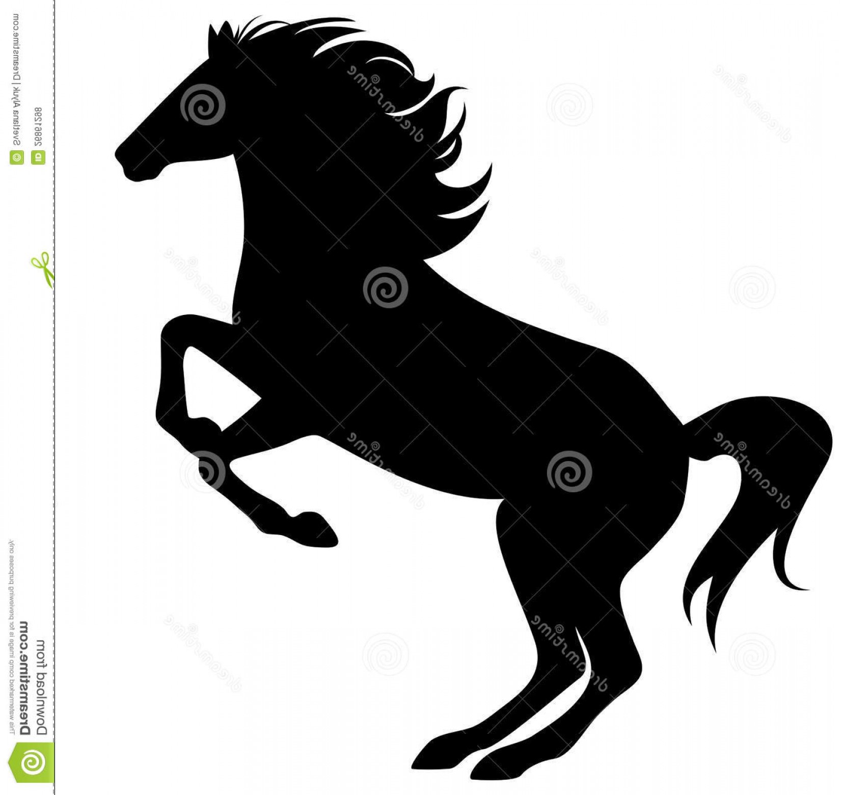 1657x1560 Royalty Free Stock Photos Rearing Stallion Vector Image Handandbeak