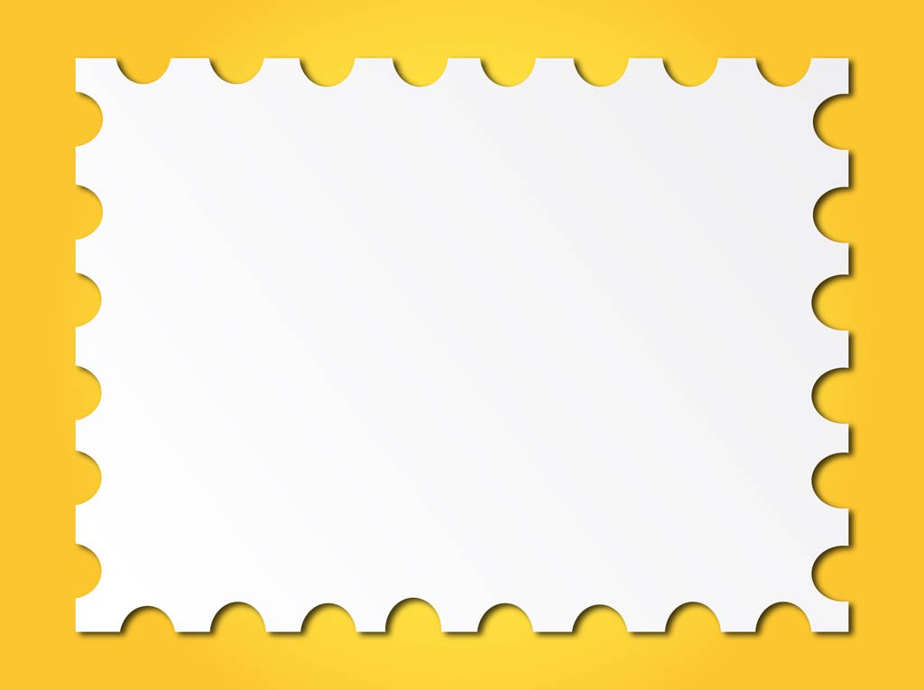 Stamp Border Vector at Vectorified.com | Collection of Stamp Border ...