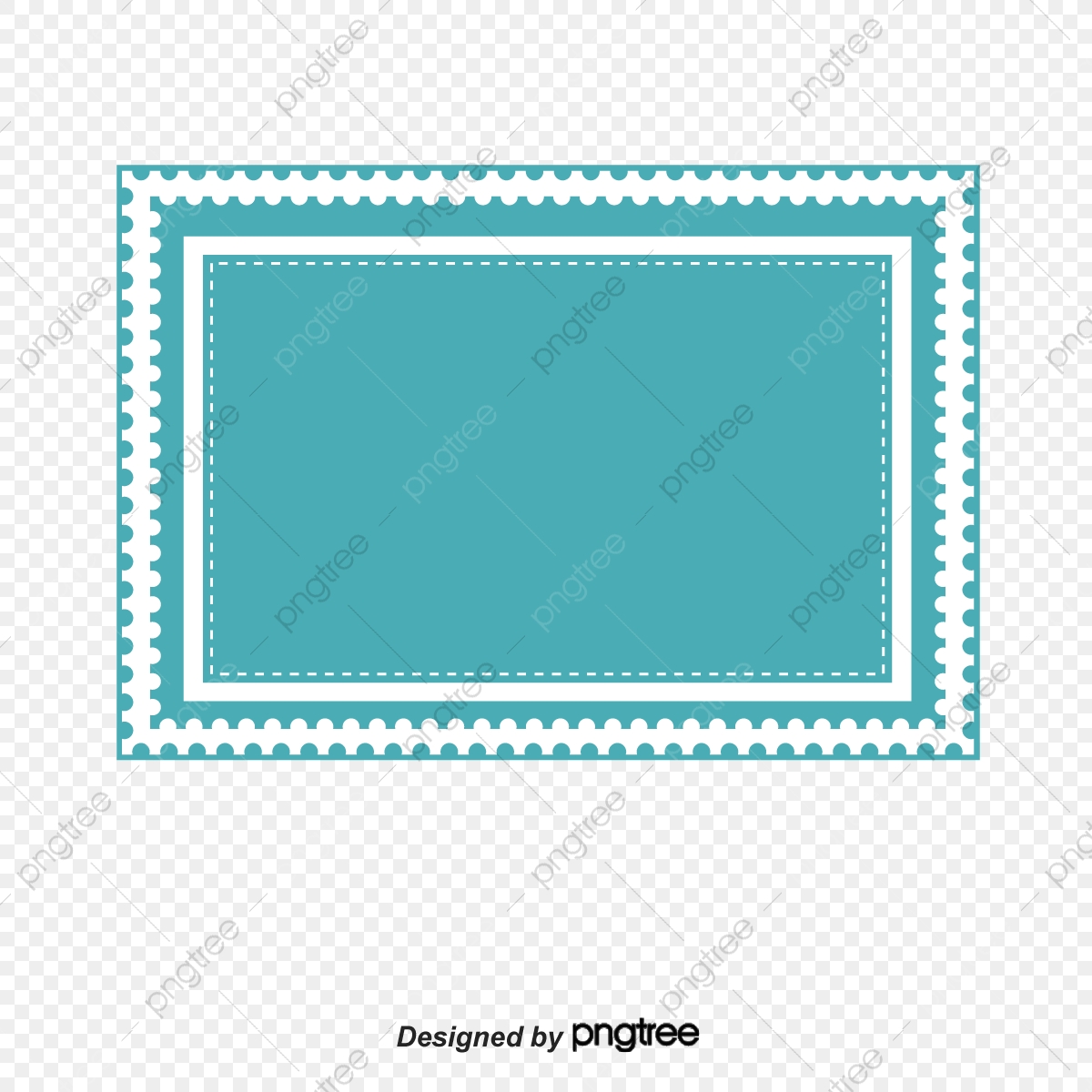 1200x1200 Blue Stamp Border, Blue Vector, Stamp Vector, Border Vector Png