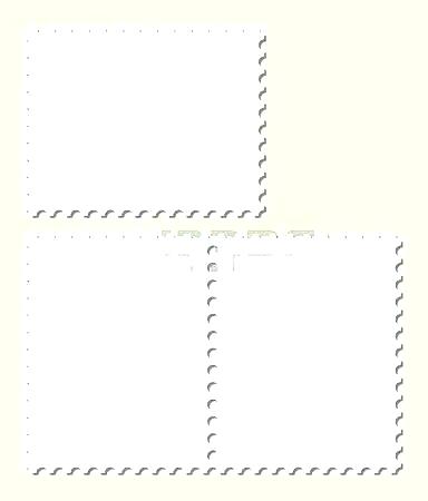 384x450 Postage Stamp Template Set Of Blank Stamps Free Vector Round Passport