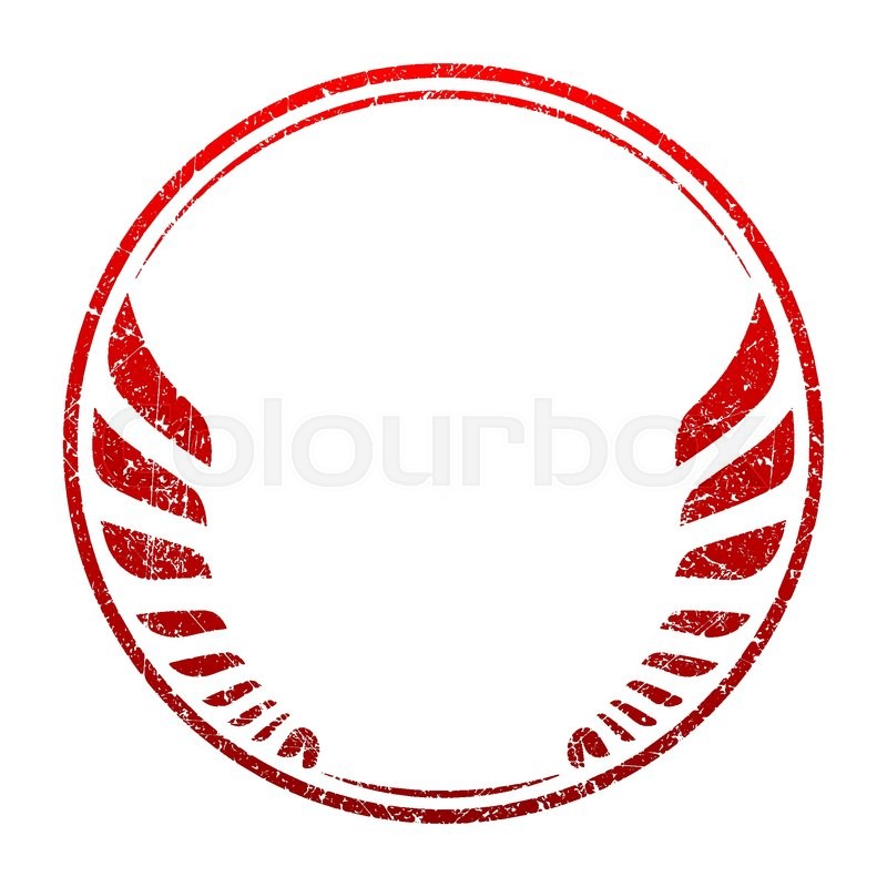 800x800 Red Grunge Rubber Stamp Template With Stock Vector Colourbox