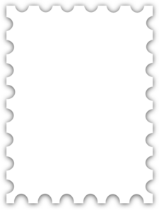 225x297 Blank Postage Stamp Template Dedicated To Susi Tekunan