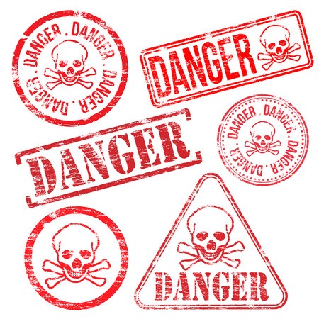 Danger Stamps Different Shape Vector Rubber Stamp Illustrations 450x450 Danger Stamps Different Shape Vector Rubber Stamp Illustrations