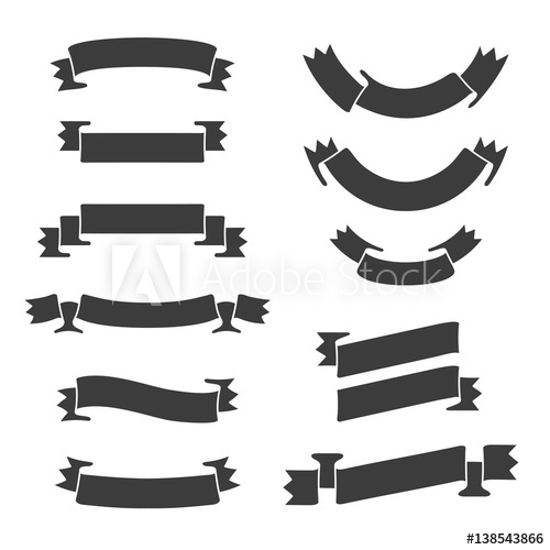 Retro Banners And Ribbons Of Emblems And Coats Of Arms 500x500 Retro Banners And Ribbons Of Emblems And Coats Of Arms