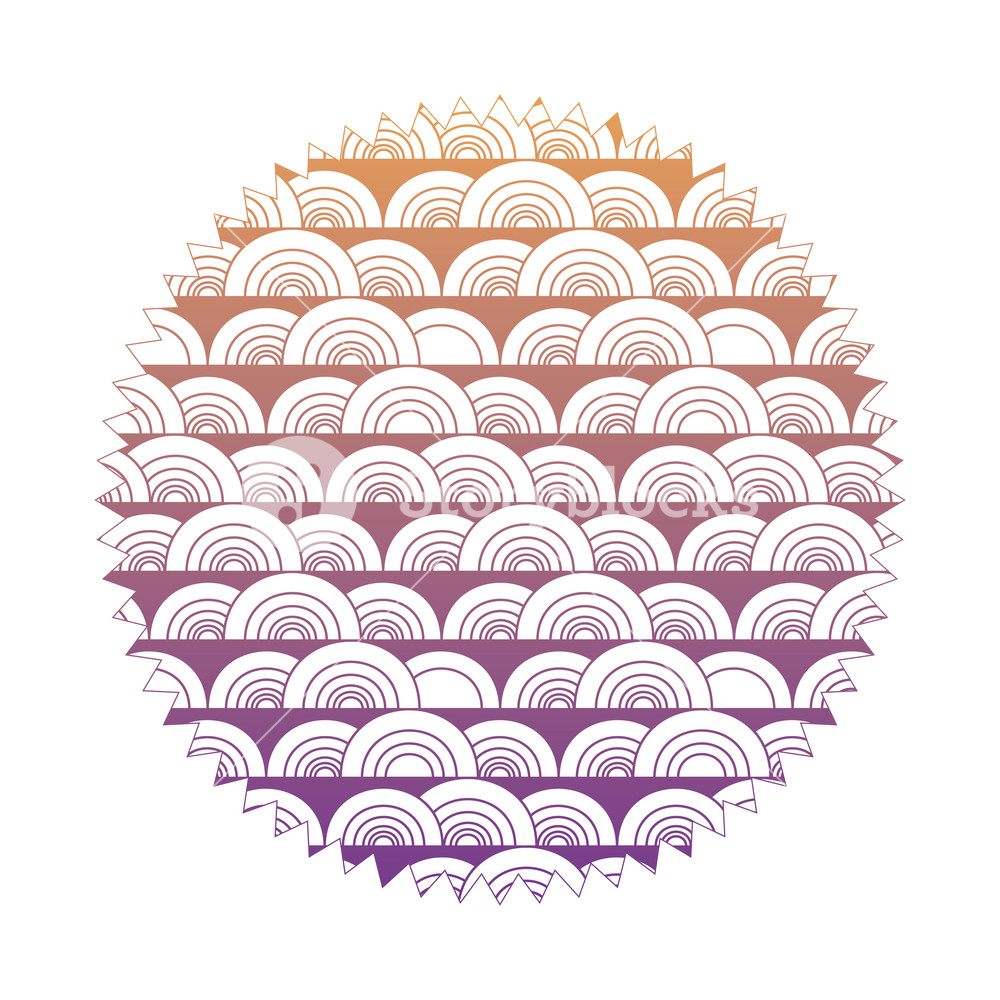 Seal Stamp With Circular Shapes Background, Colorful Design 1000x1000 Seal Stamp With Circular Shapes Background, Colorful Design