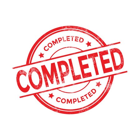 450x450 Completed Stamp Vector Royalty Free Vector Graphics