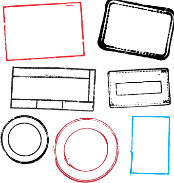 357x376 Free Blank Stamps Vector Free Vector Download Cannypic