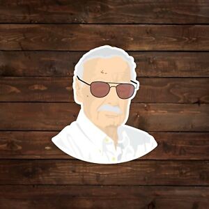 300x300 Stan Lee Vector Illustration Portrait Decalsticker Ebay