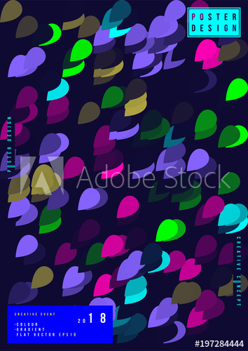 354x500 Abstract Creative Poster For A Creative Event Standard