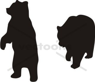 Xmas Bear Silhouette Pattern Free The Pillow Backs Have Bears 320x276 Xmas Bear Silhouette Pattern Free The Pillow Backs Have Bears