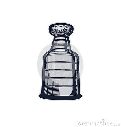 400x421 Vector Stanley Cup Drawing Illustration Isolated On White