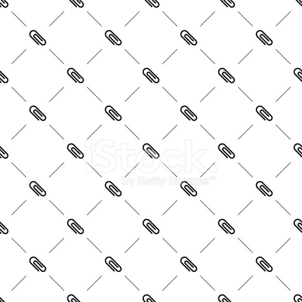 440x440 Vector Seamless Pattern, Staple Stock Vector