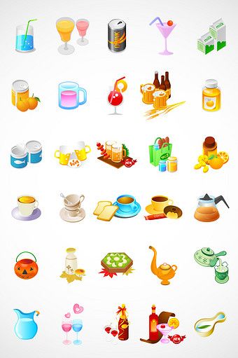 340x511 Food And Beverage Non Staple Food Vector Icon Material Pikbest