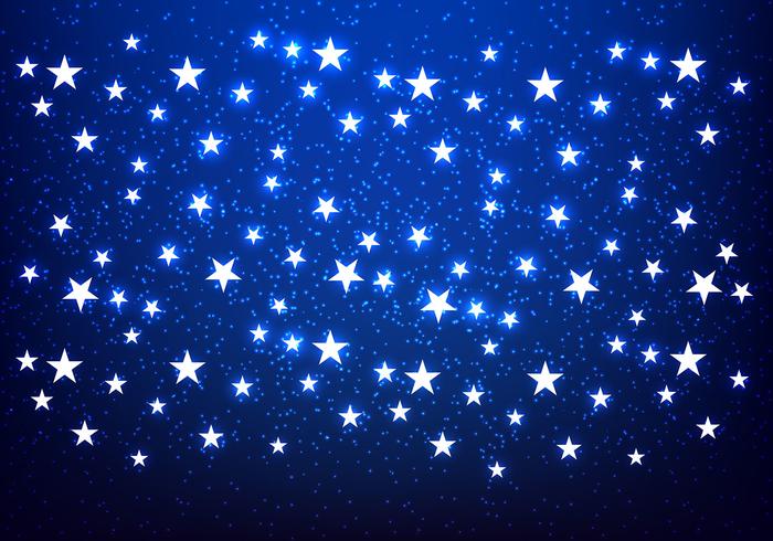 700x490 Shiny Stars Blue Background Vector