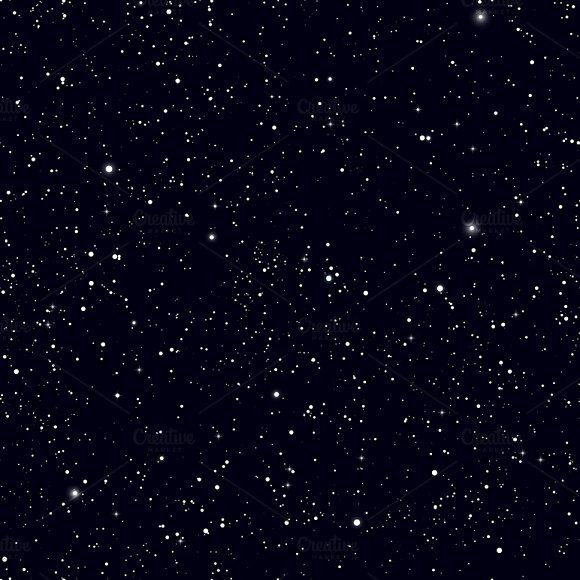 580x580 Space With Stars Vector Background