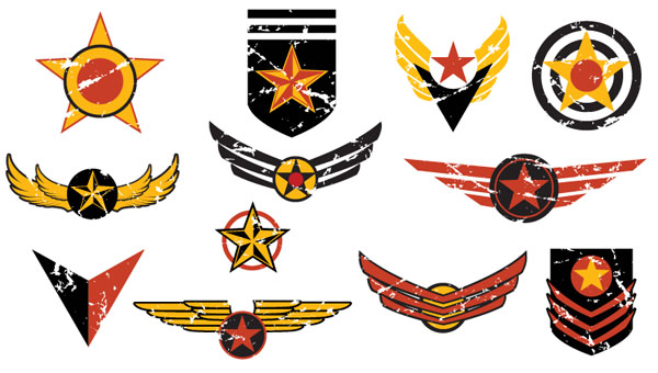 Keywords Flying Star Star Badge Wings Of Nostalgia Retro Vector 600x340 Keywords Flying Star Star Badge Wings Of Nostalgia Retro Vector