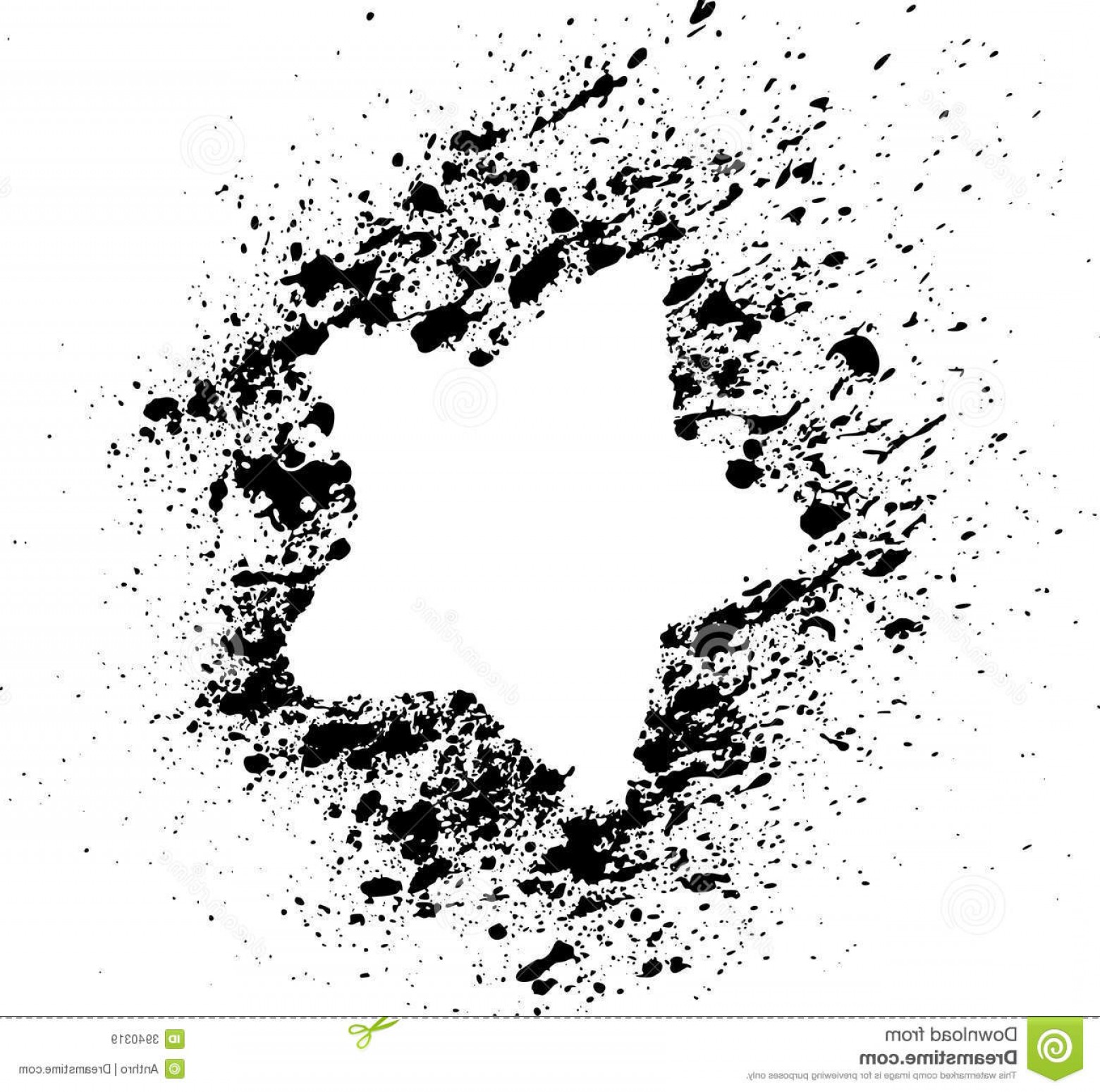 1560x1549 Royalty Free Stock Images Star Border Splatter Vector Image Soidergi