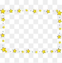 260x261 Yellow Star Border