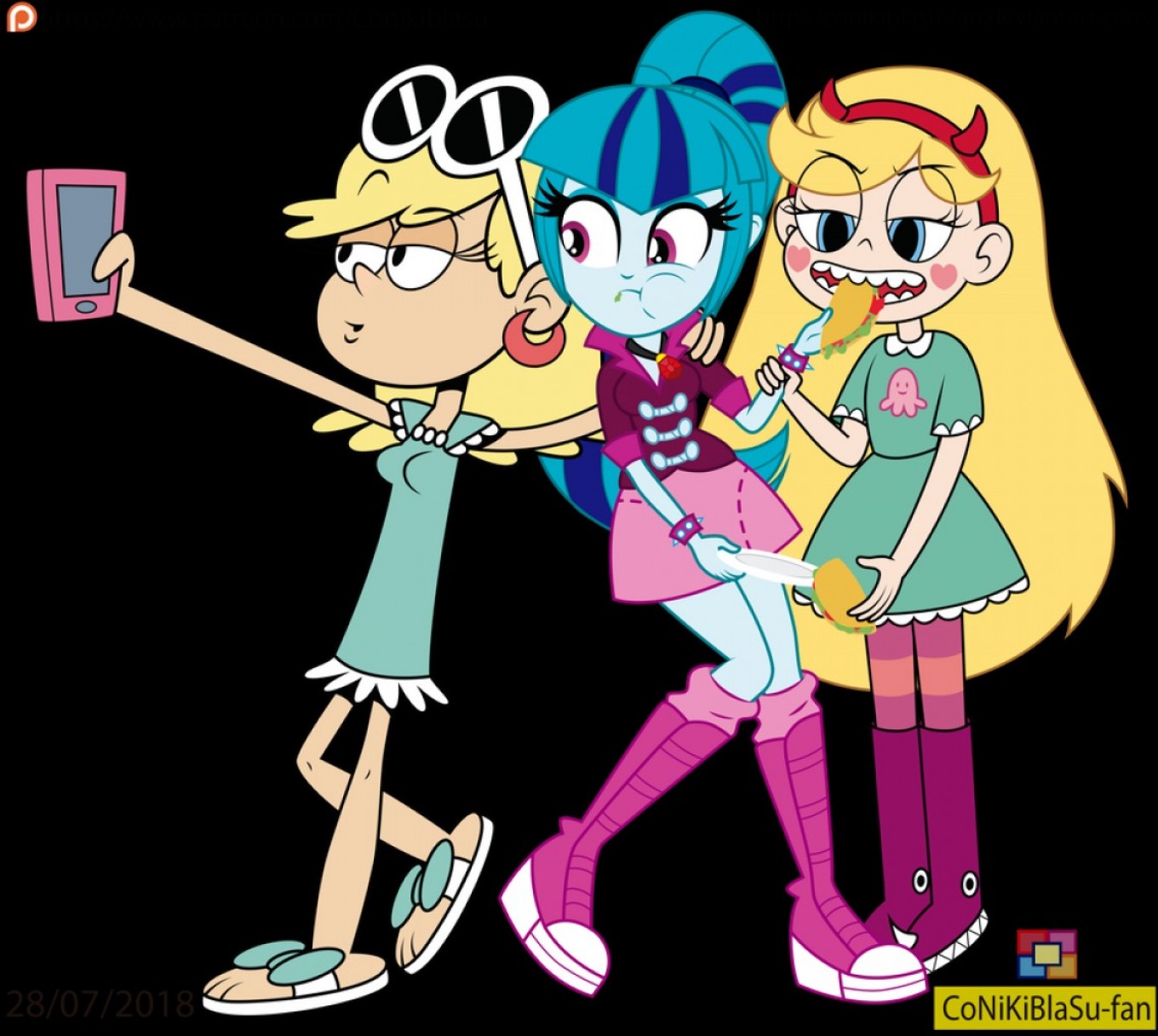 1360x1216 Leni Loud Sonata Dusk Star Butterfly Vector Handandbeak