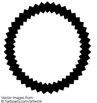 335x355 Download Star Circle Label