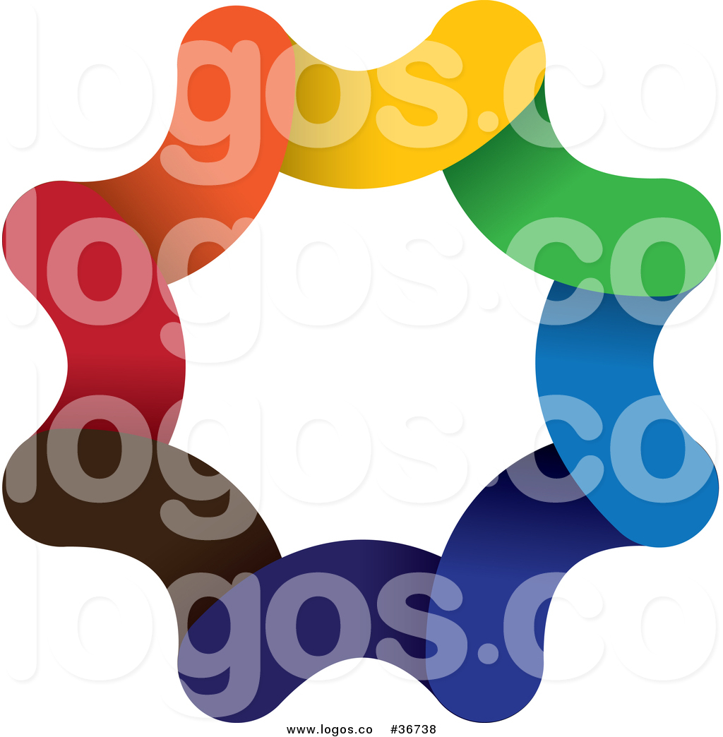 1024x1044 Vector Logo Of A Multi Colored Pointed Star Circle