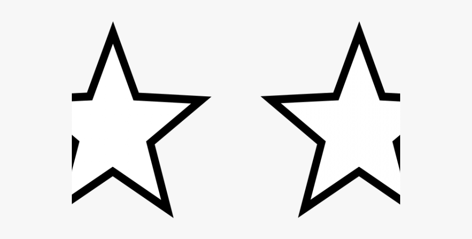 920x467 Stars Clipart Black And White