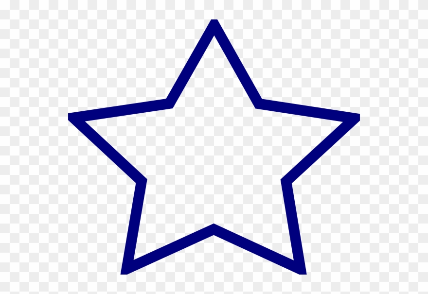 880x605 Blue Star Clipart Blue Star Clip Art At Clker Vector