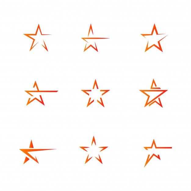 626x626 Star Logo Template Vector Icon Illustration Design Vector