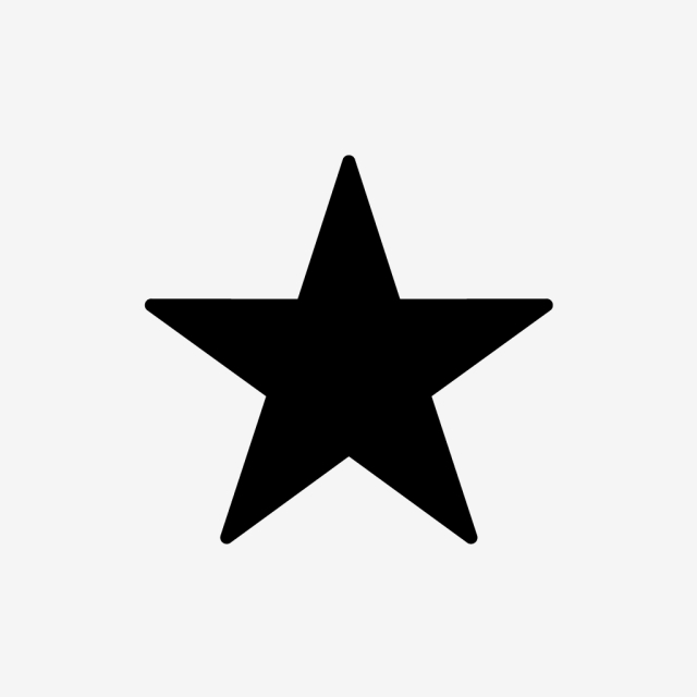 640x640 Vector Star Icon, Favorite, Star Icon, Vector Png And Vector