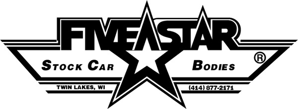 600x221 Five Star Logo Design Free Vector Download