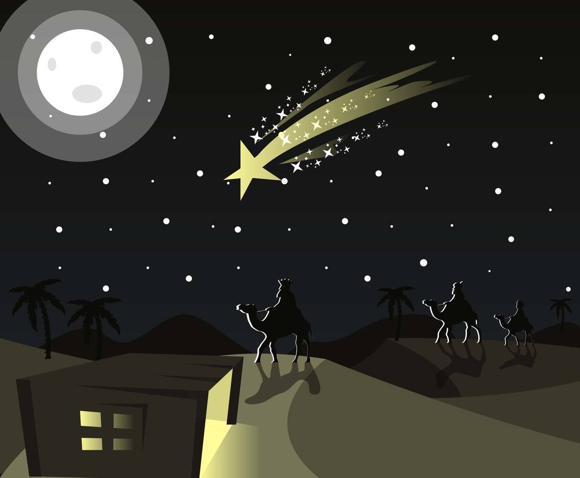 Bethlehem Christmas Landscape Illustration Vector Vector Art 1136x936 Bethlehem Christmas Landscape Illustration Vector Vector Art