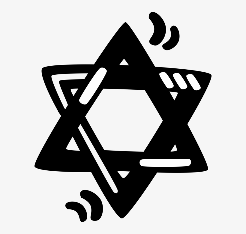 820x780 Vector Illustration Of Star Of David Shield Of David