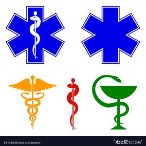 300x300 Medical International Symbols Set Star Of Life Vector Geekchicpro