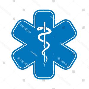 300x300 Medical Symbol Of Emergency Star Of Life Vector Soidergi
