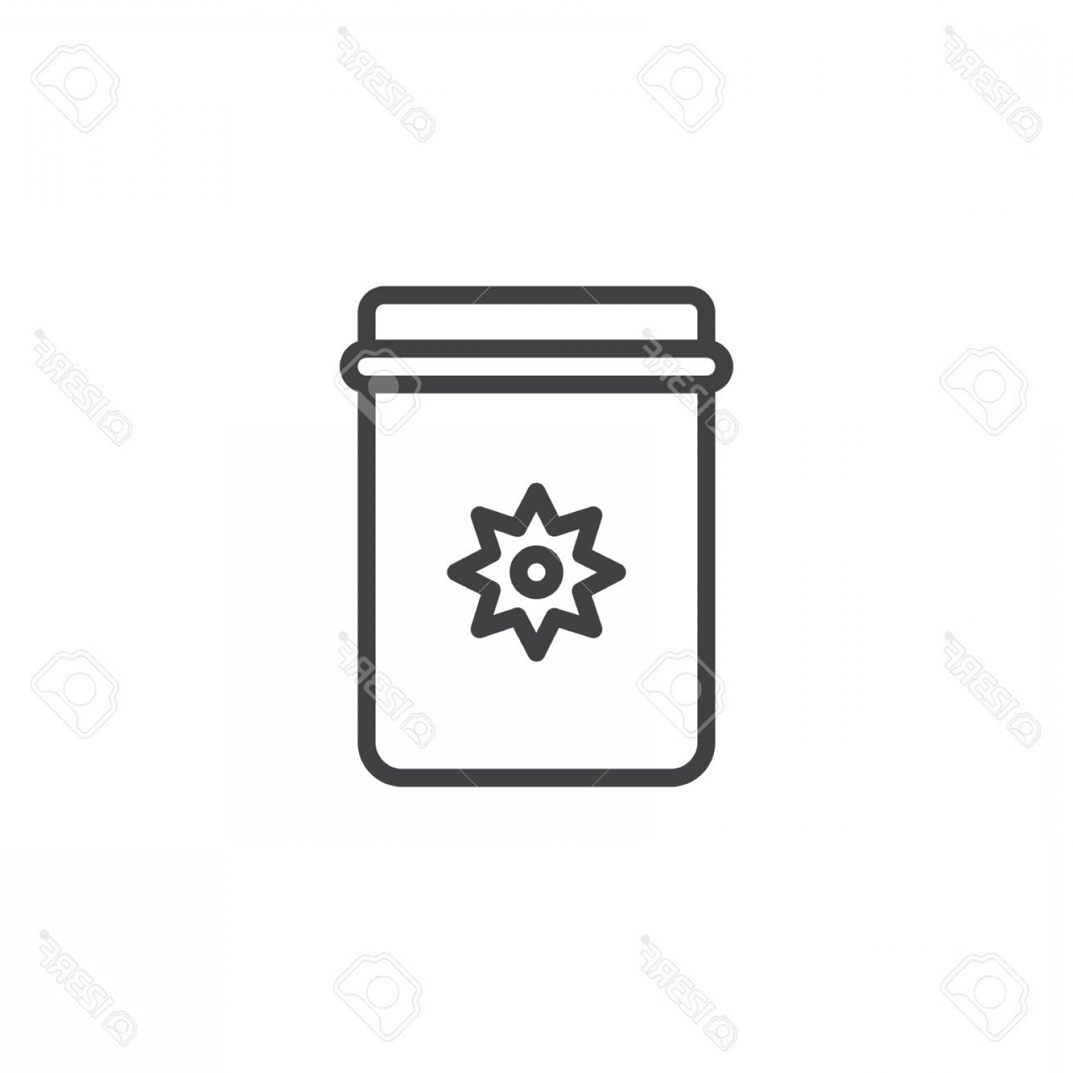 1560x1560 Mason Jar Outline Vector Hoodamath