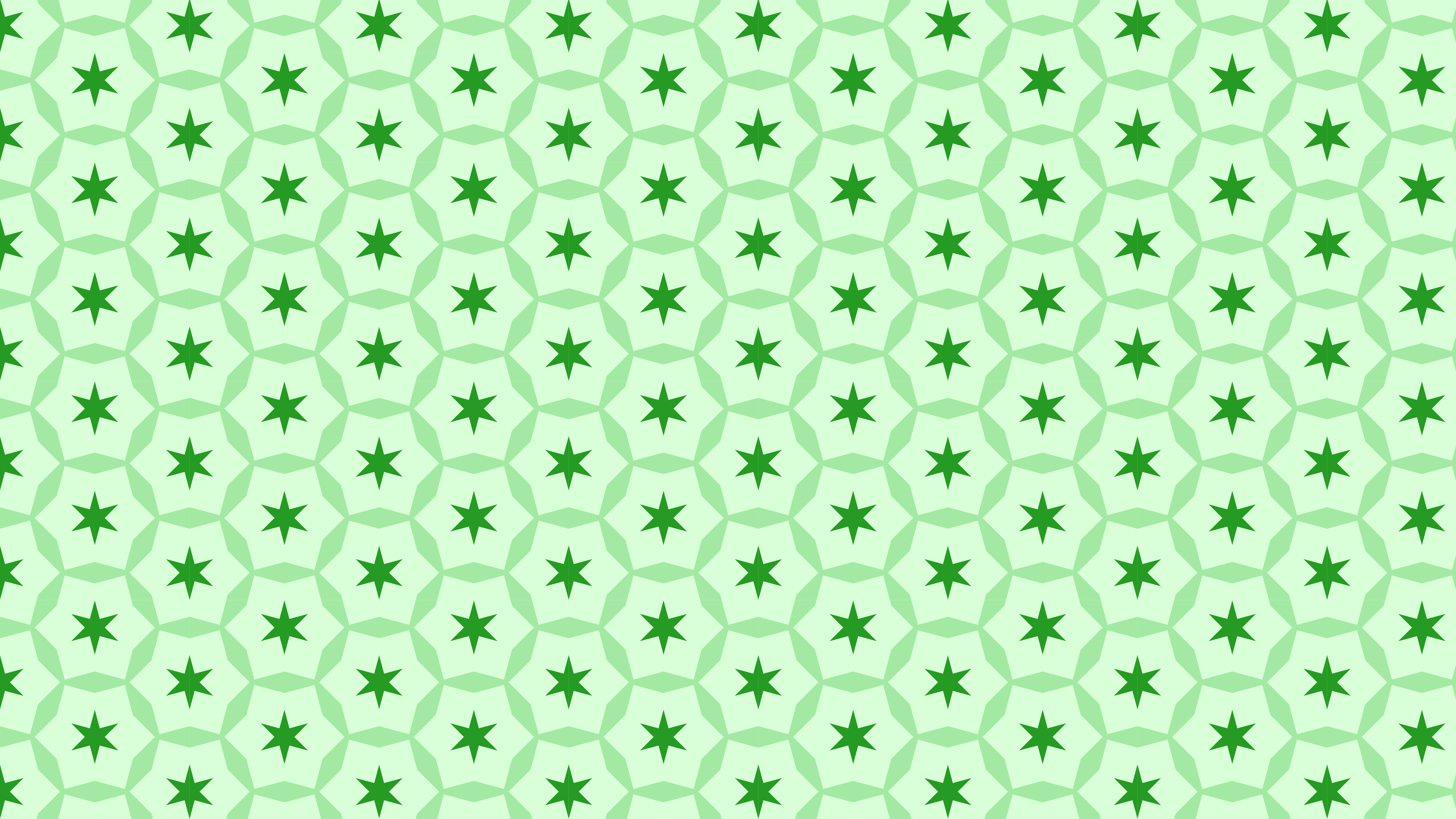 8000x4500 Light Green Seamless Star Background Pattern Vector Art