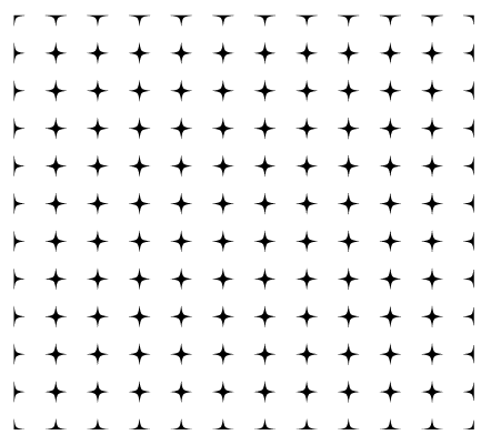 442x401 Seamless Vector Star Pattern