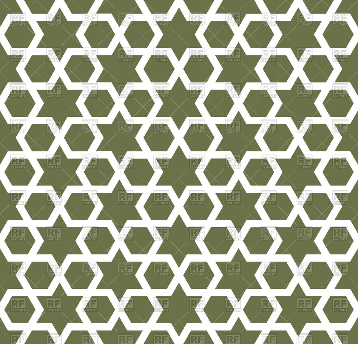 1200x1156 Seamless Arabic Ornament Stars Pattern Vector Image Of Backgrounds