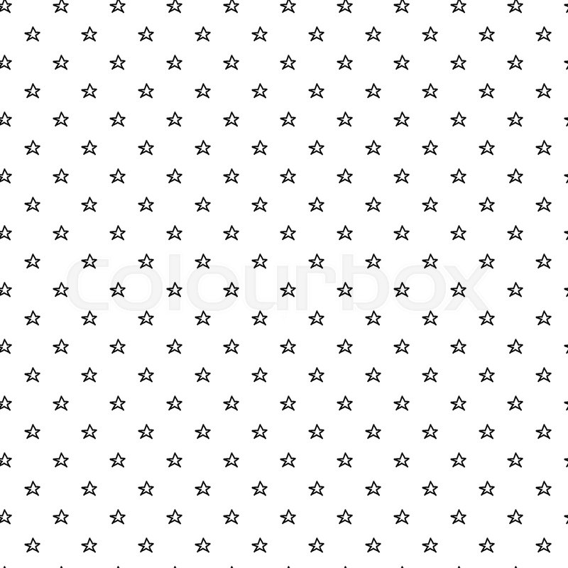 800x800 Abstract Doodle Star Pattern With Hand Stock Vector Colourbox