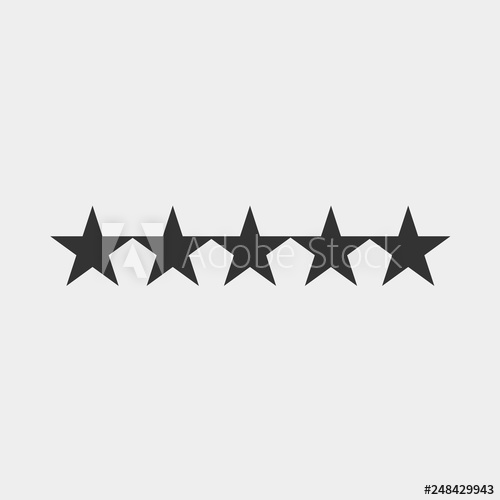 Star Rating Vector Icon 500x500 Star Rating Vector Icon