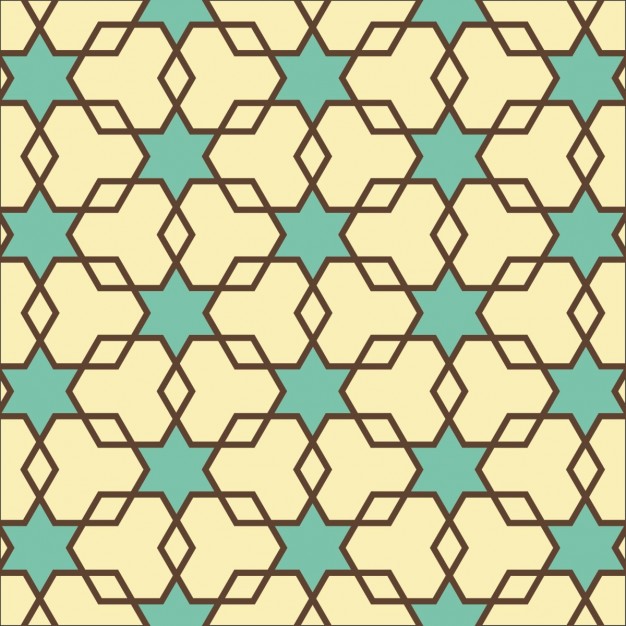626x626 Hexagons And Star Texture Seamless Geometric Pattern Free