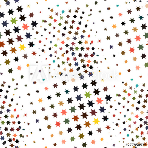 500x500 Modern Pop Art Pattern With Halftone Star Texture Background