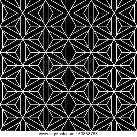 450x452 Seamless Geometric Op Art Texture Hexagons, Diamonds, Triangles