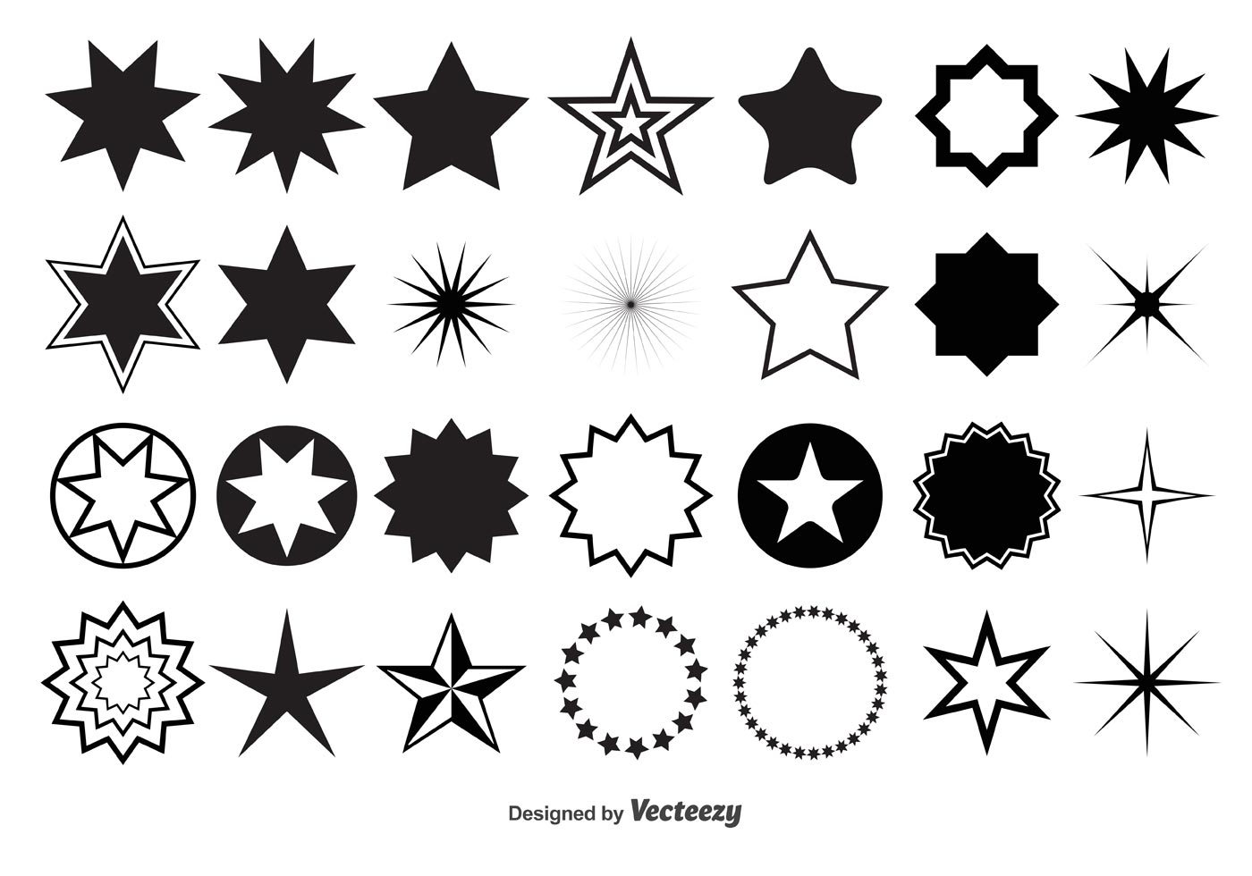 1400x980 Free Star Vector Art