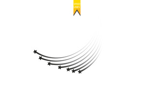 300x200 Black With Stars Royalty Free Vectors