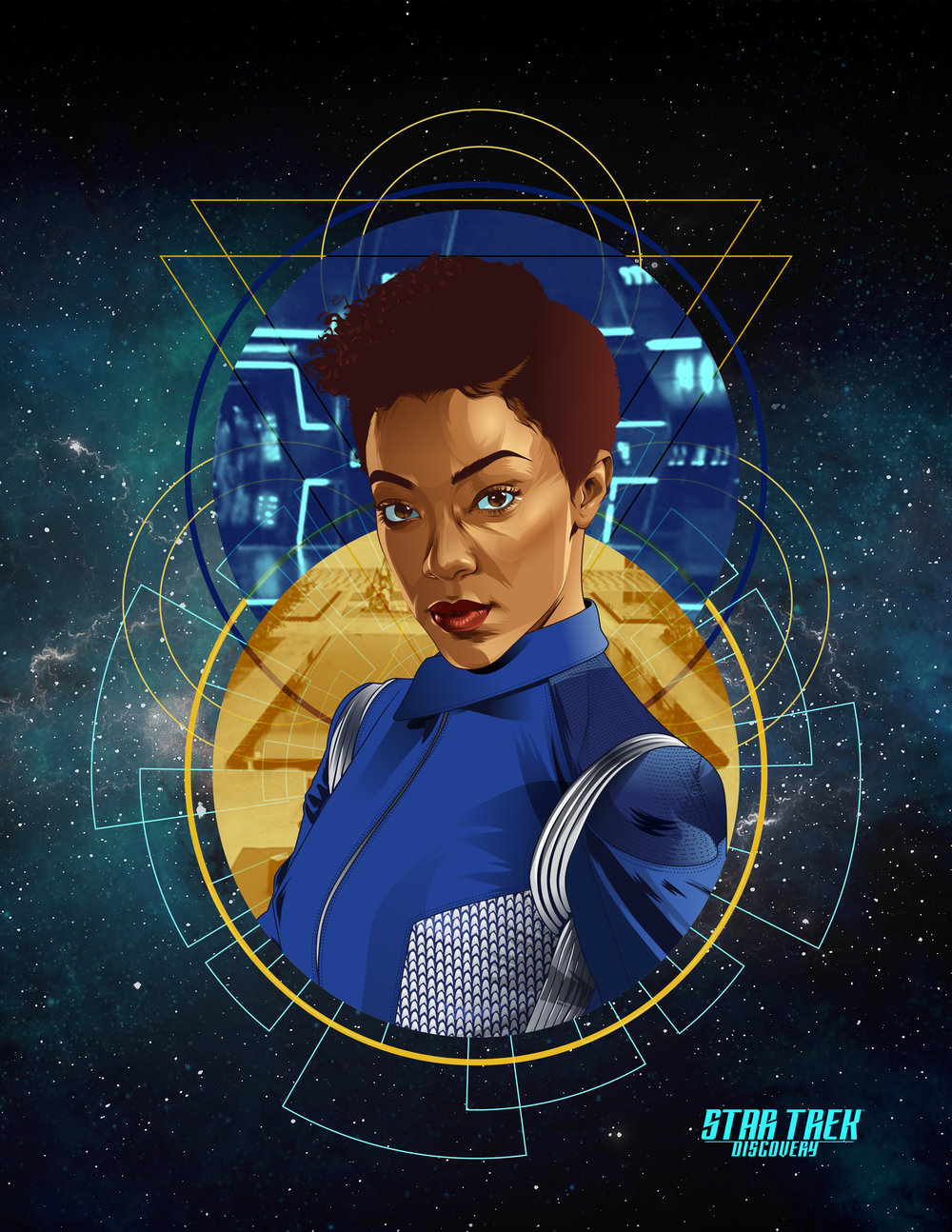 1000x1294 Star Trek Discovery Merchandising Artwork Cryssy Cheung