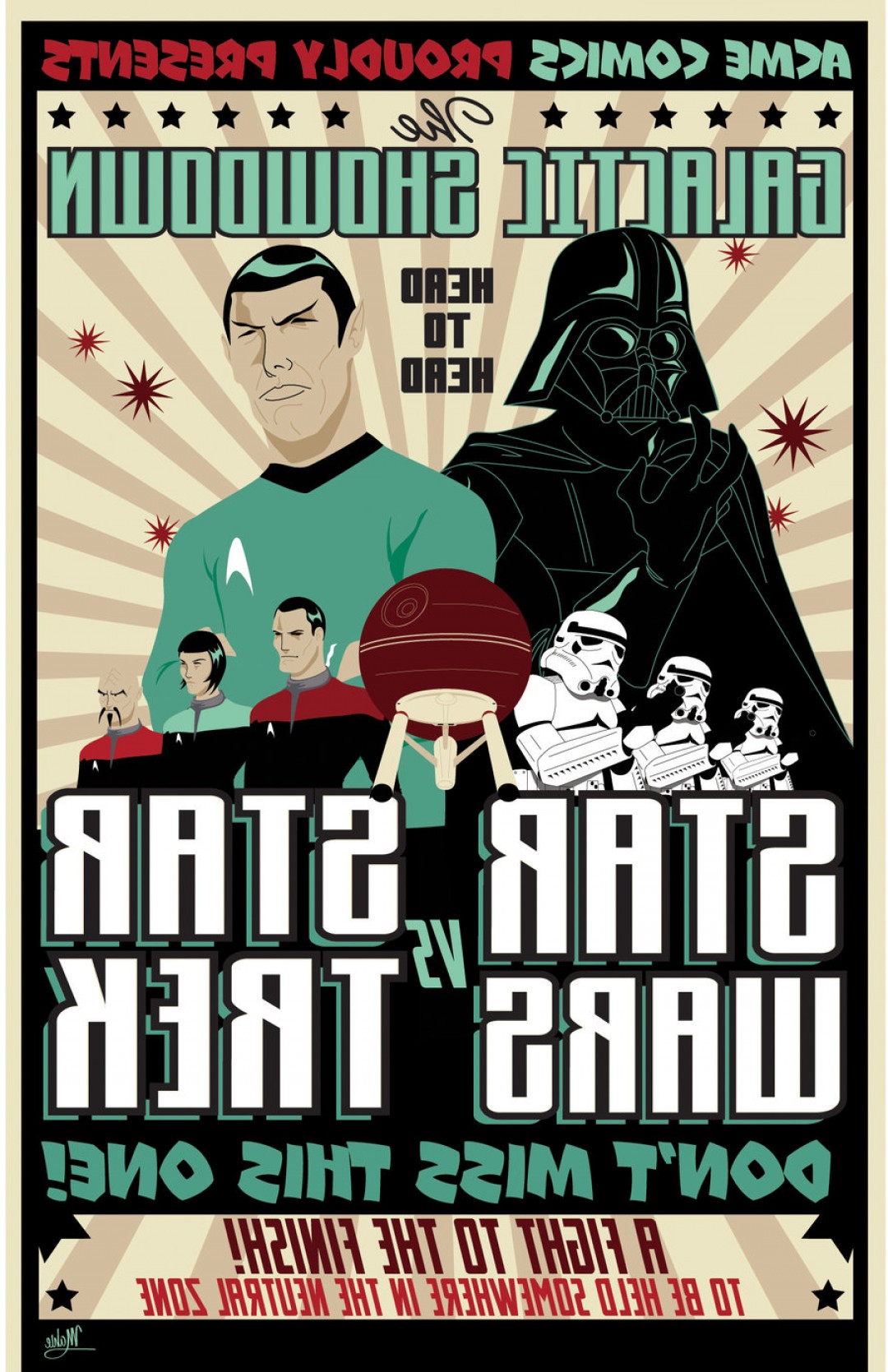 1080x1669 Star Wars Vs Star Trek Geekchicpro