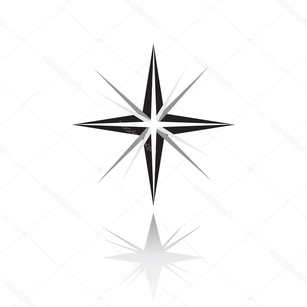 1024x1024 Best Hd White Christmas Star Vector Free Free Vector Art
