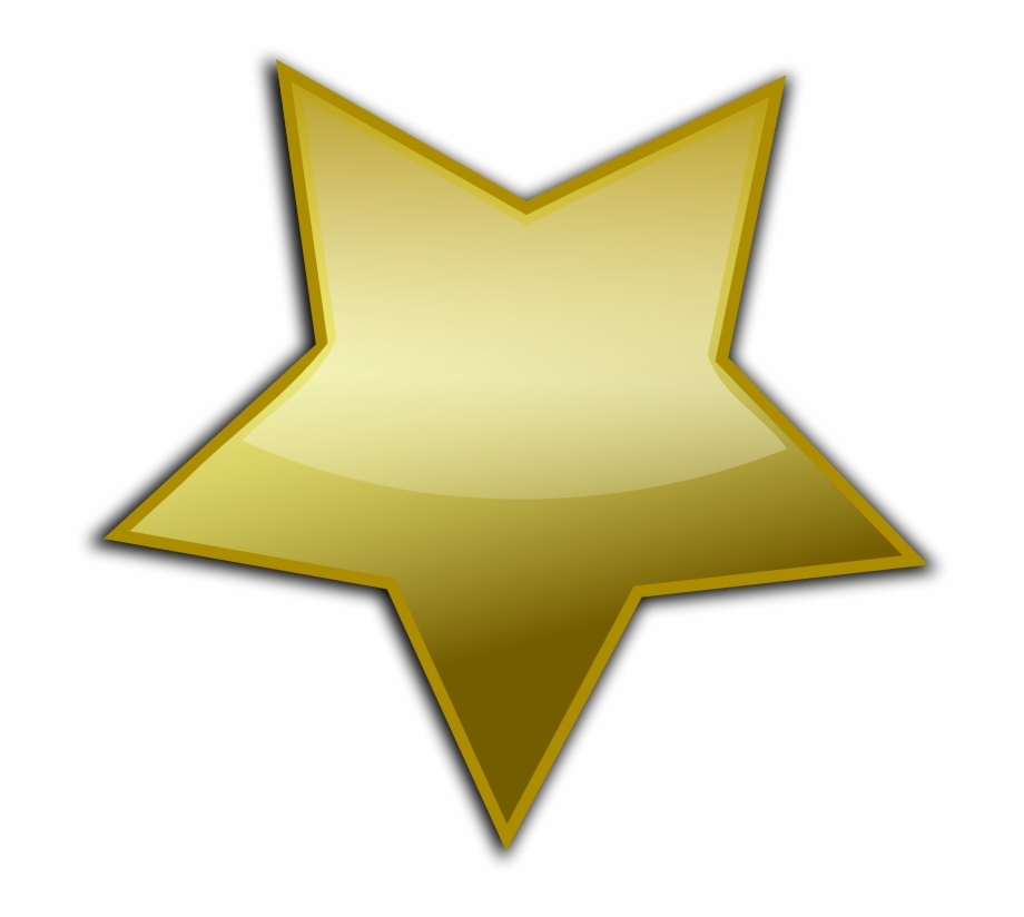 920x824 Gold Star Vector Png Free Png Images Clipart Download